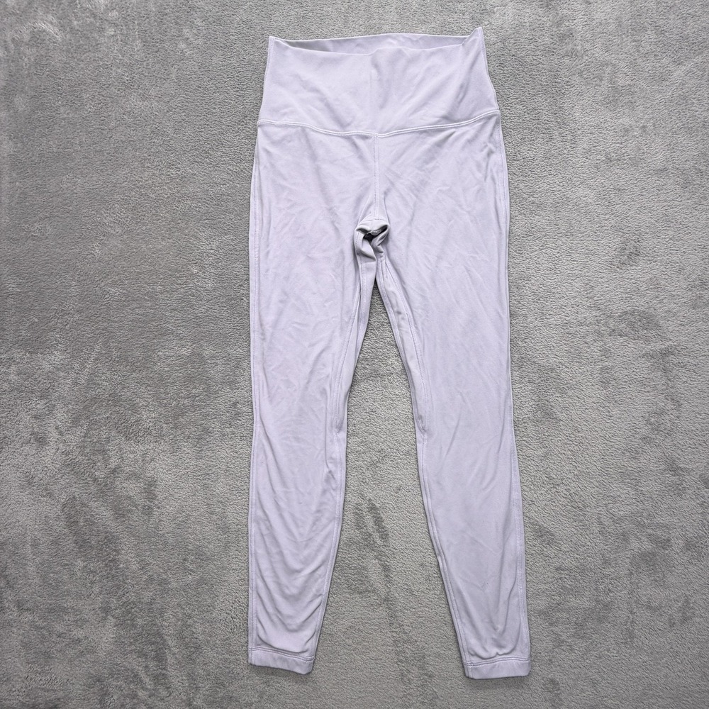 Lululemon Leggings Womens Size 8 Purple High Rise Ankle Yoga Slim Stretch